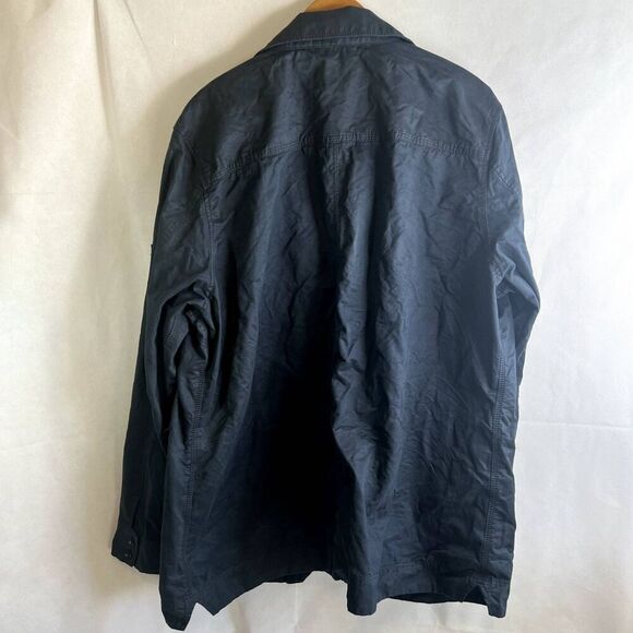 Jeremiah American Legacy Navy Snap Button Front Field Jacket Size XL - Picture 3 of 11